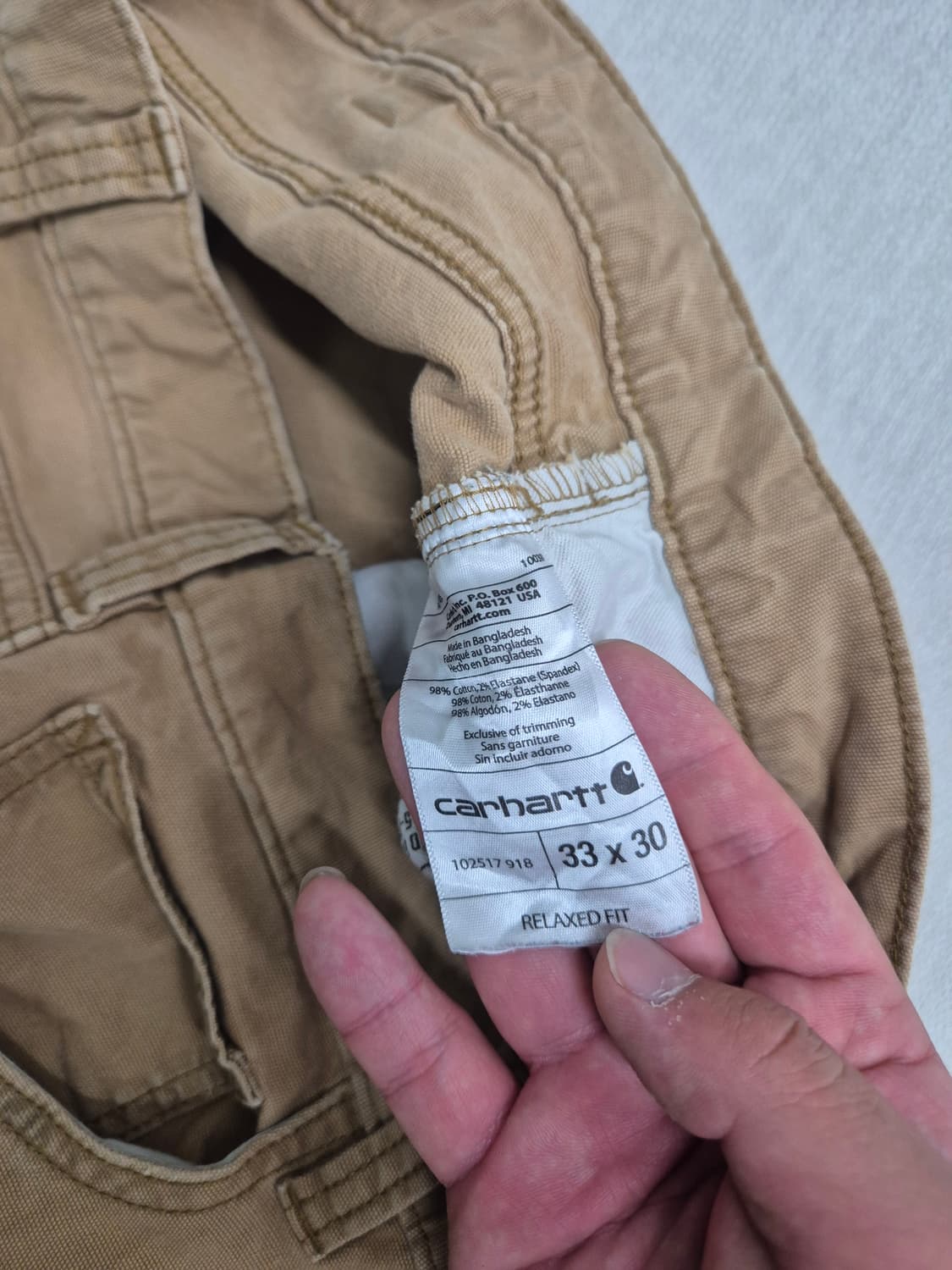 칼하트 팬츠 상품이미지6