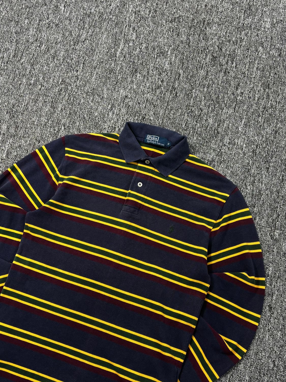 폴로 랄프로렌 스트라이프 카라 니트 상품이미지2
