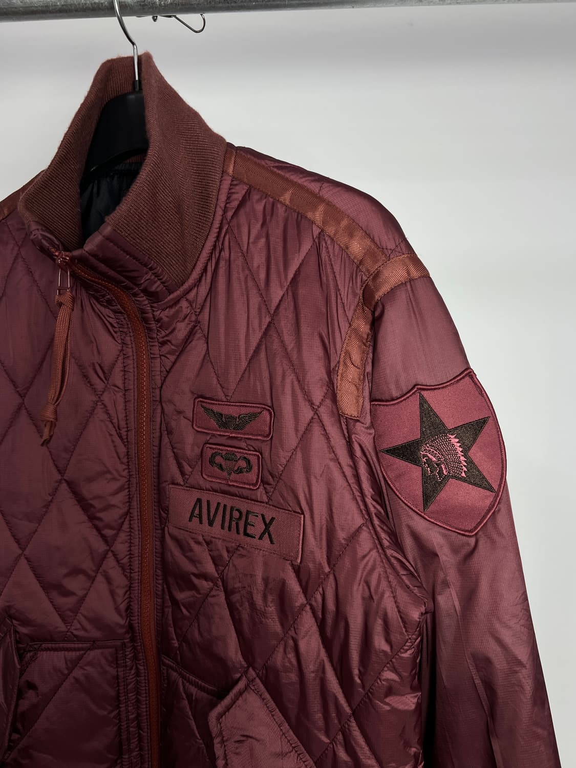 아비렉스 퀼팅 자켓  상품이미지4