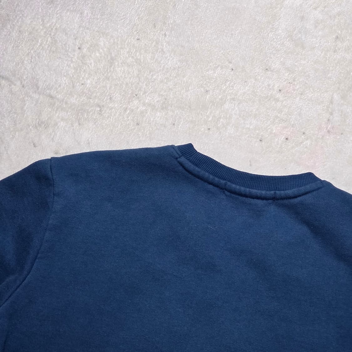 버커루 약기모 딥블루 레터링 맨투맨 상품이미지5