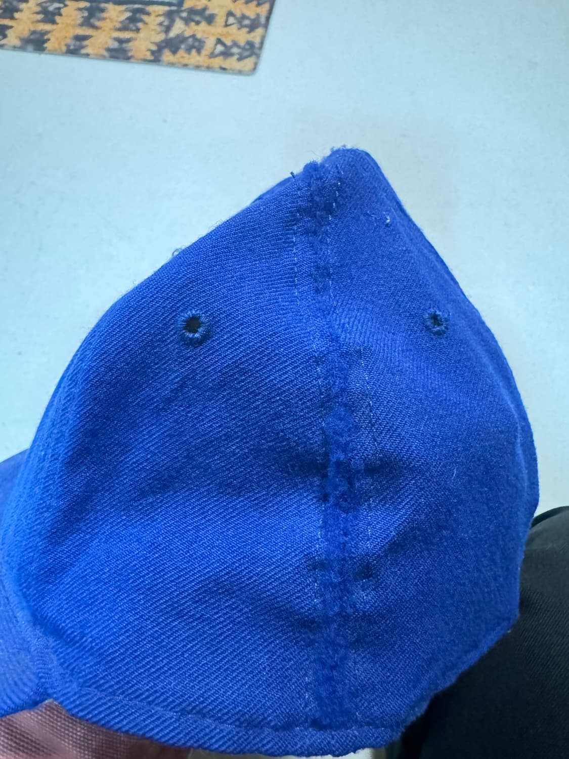 90s 빈티지 뉴에라 뉴욕메츠 울 스냅백 made in usa 모자 상품이미지5