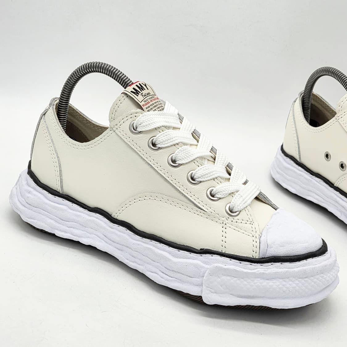  메종 미하라 야스히로 피터슨23 OG 솔 레더 로우탑 (39) 상품이미지5