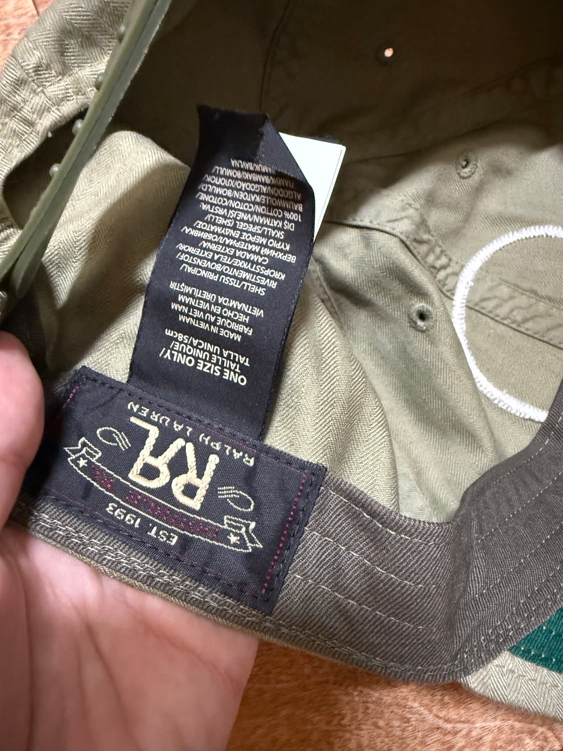 RRL 볼캡 상품이미지3