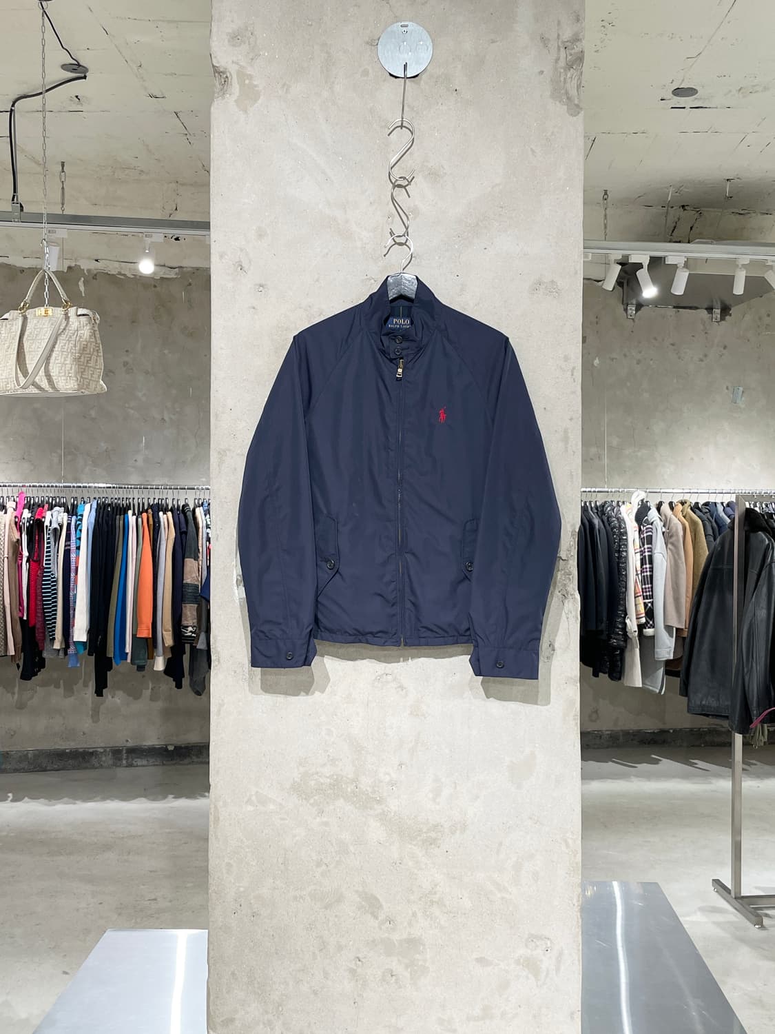 폴로 랄프로렌 네이비 바라쿠타 블루종 자켓 상품이미지1