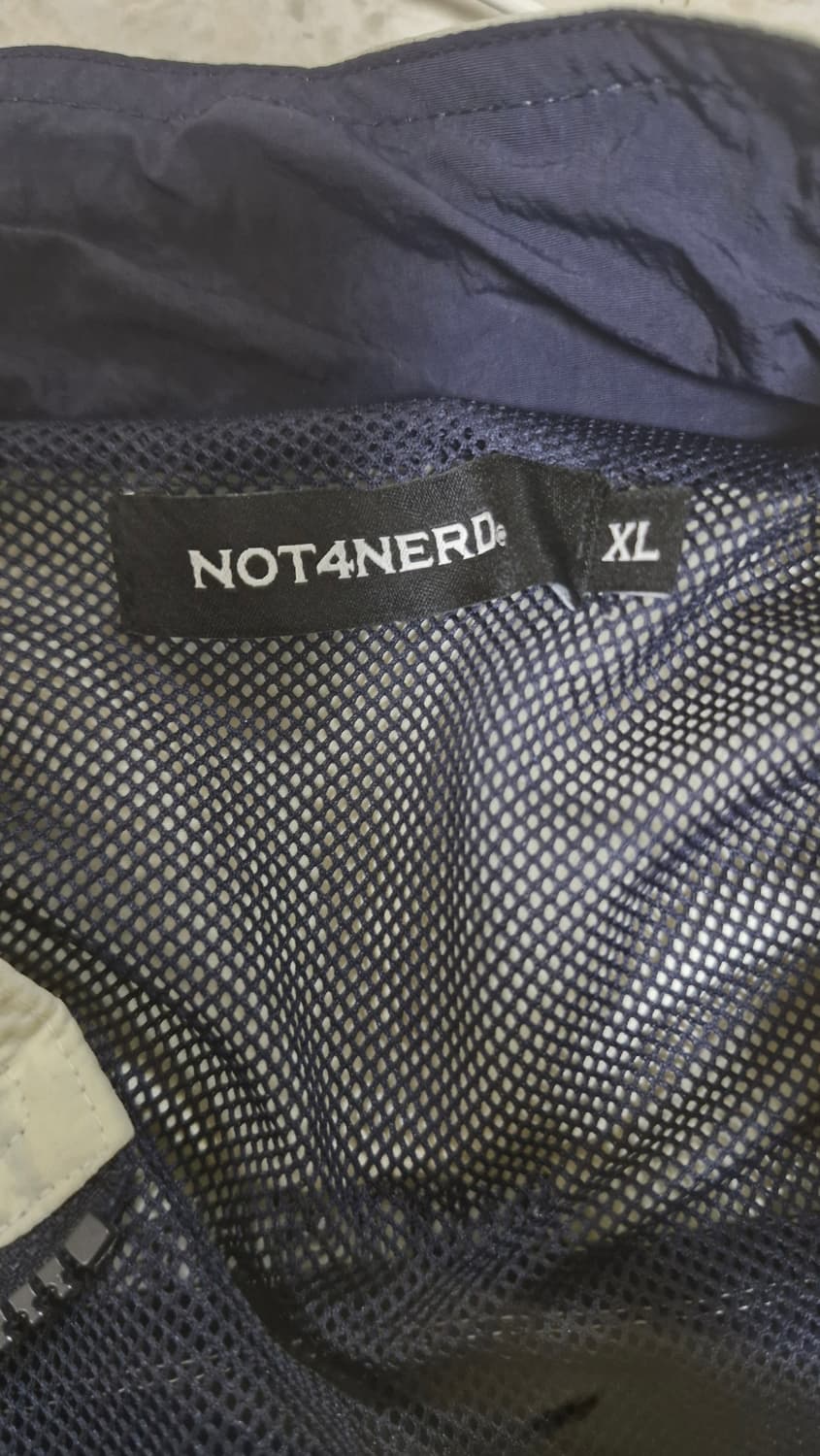 낫포너드 트라이벌 로고 나일론 레이싱 재킷 바람막이 (XL) 상품이미지4