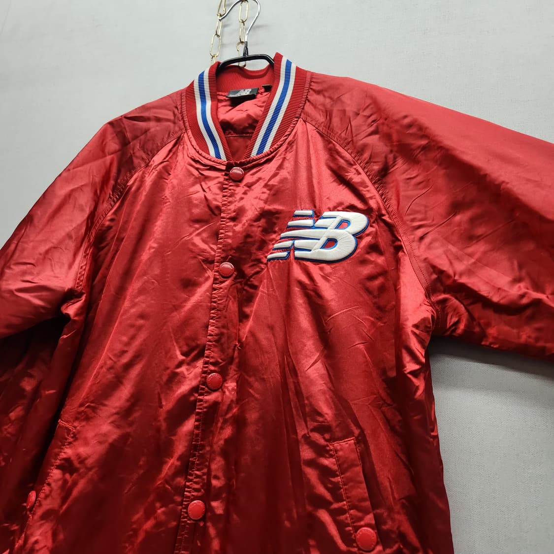 뉴발란스 로고 바시티 야구점퍼 105(XL) 상품이미지3