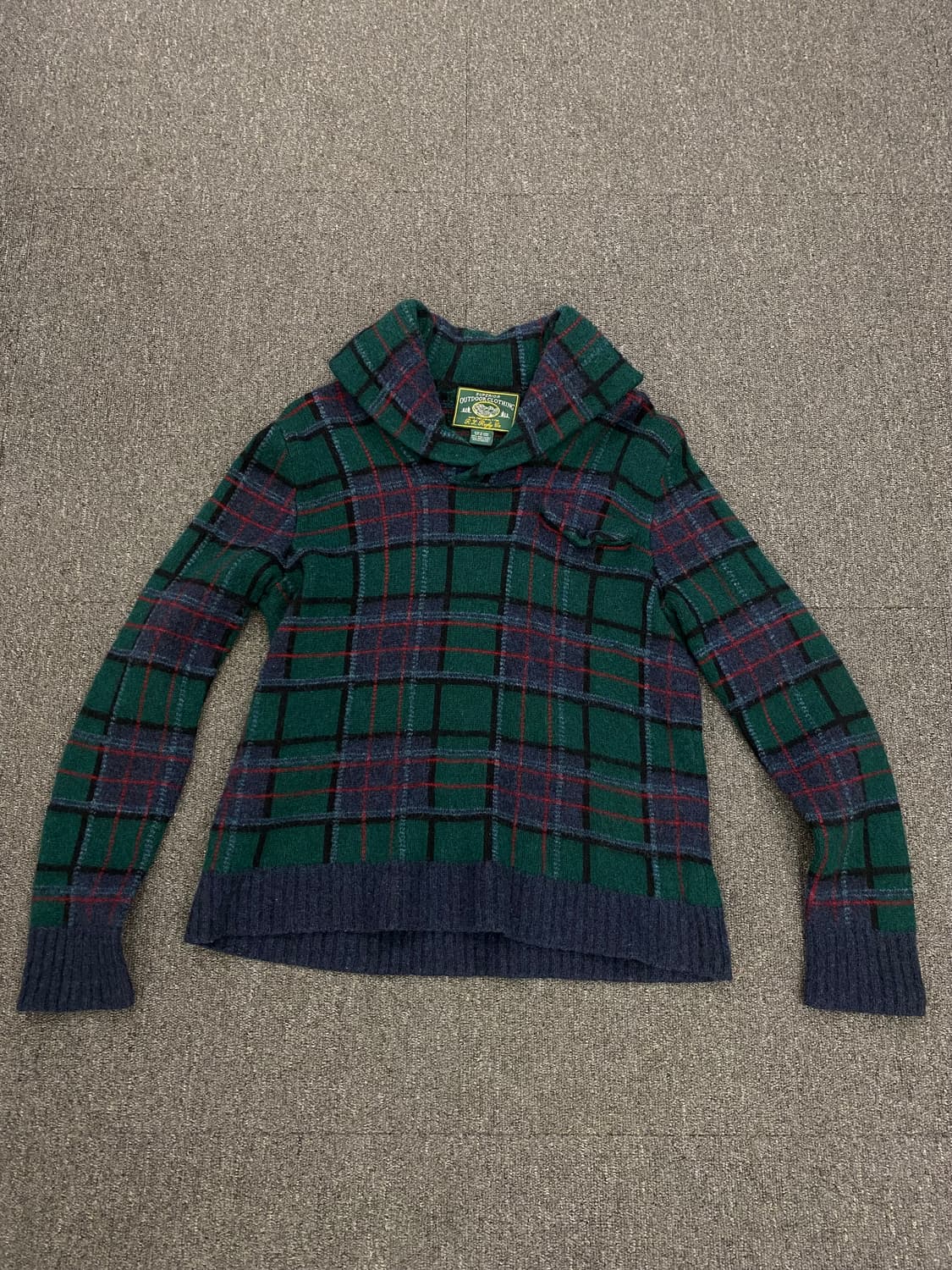 Ralph lauren 랄프로렌 Rugby 숄카라 퓨어 울 니트 상품이미지2