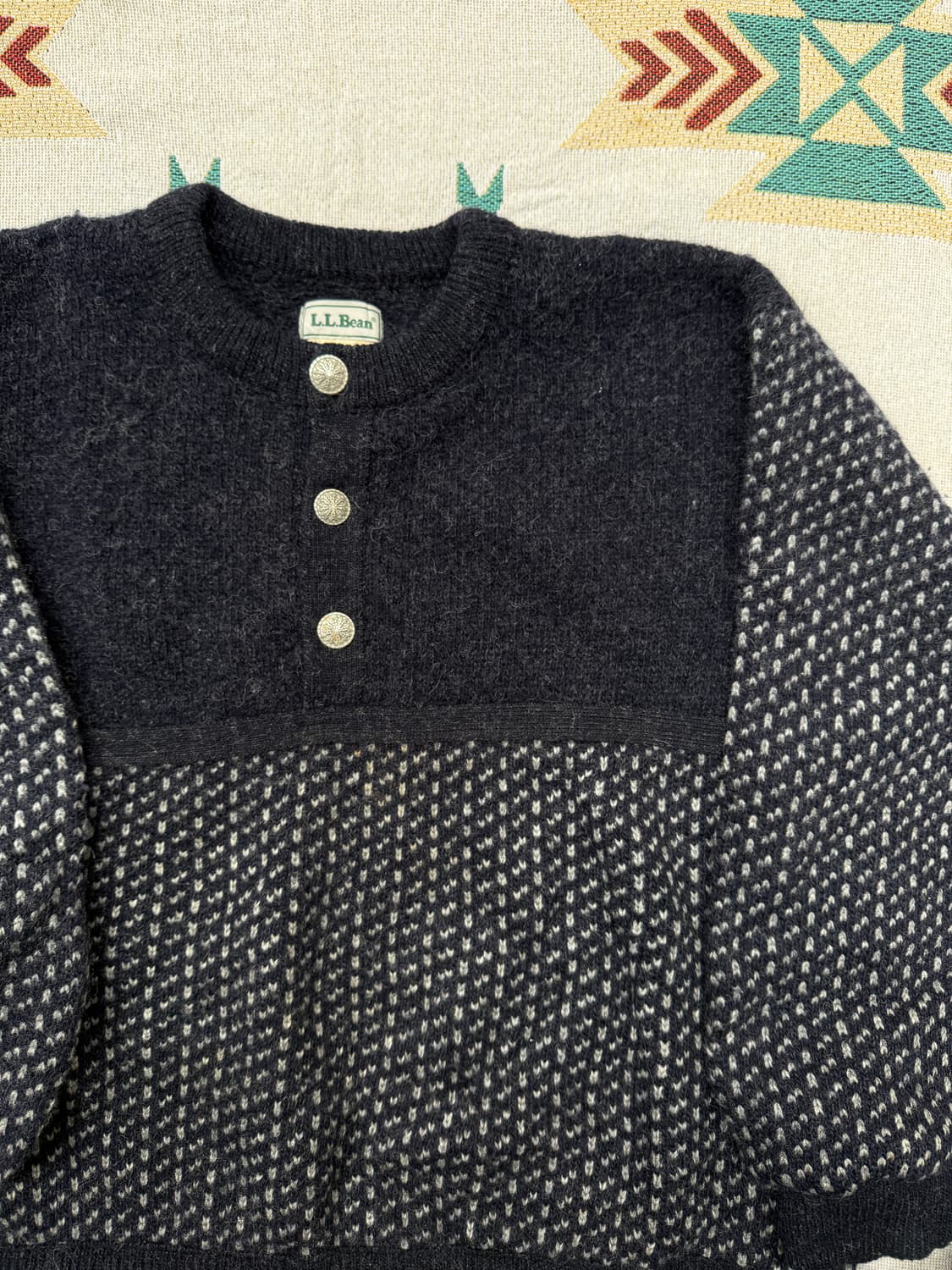 L.L bean 노르웨이 3버튼 울니트 XL 상품이미지4