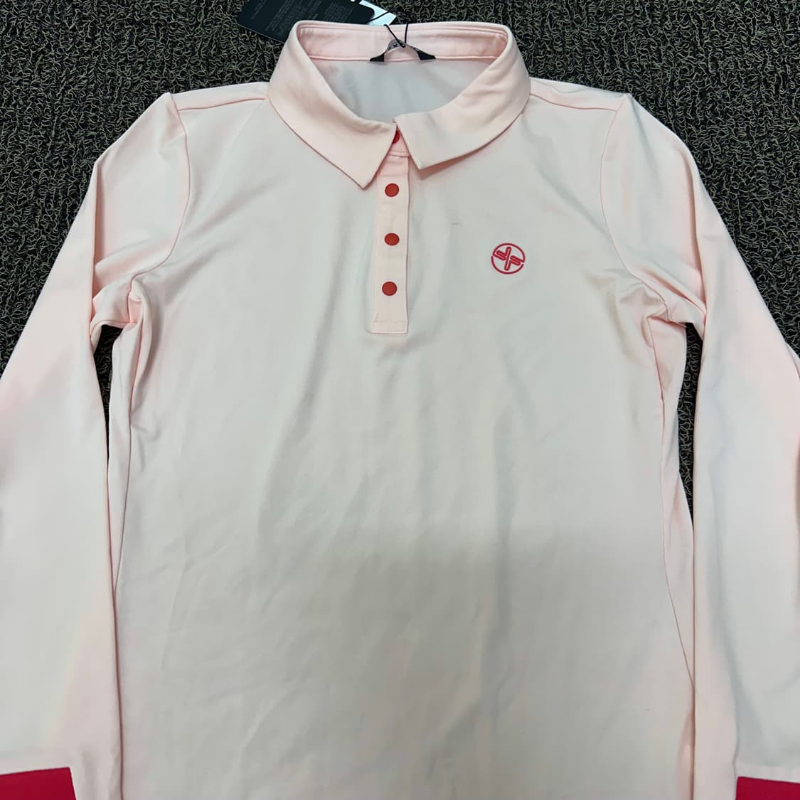 [새상품] 젝시믹스 여성 골프웨어 기능성 긴팔티셔츠 핑크 M 상품이미지2