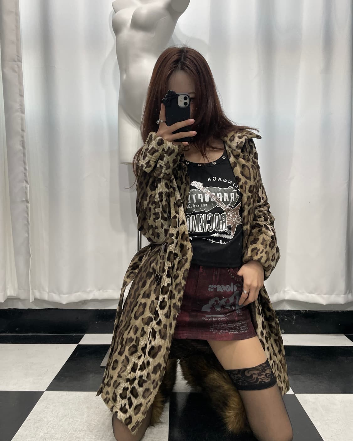 🎸레오파드 코트🎸 상품이미지4
