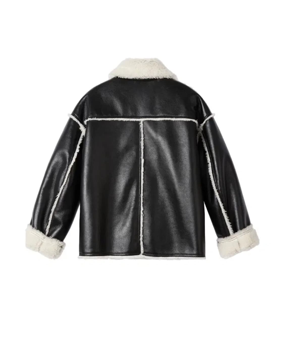 엔오르 가죽 무스탕 자켓 상품이미지2