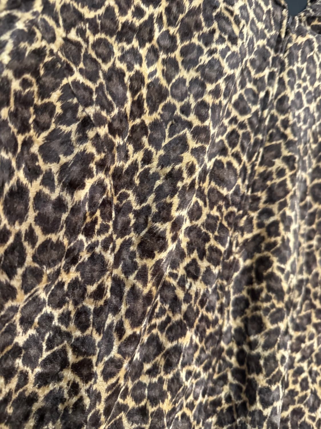 velvet leopard hood zip-up 상품이미지7
