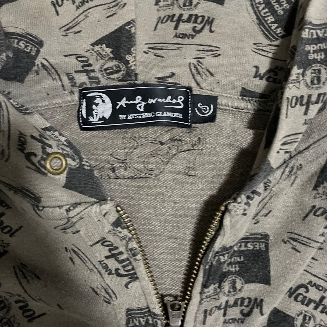 [S] 히스테릭 글래머 앤디워홀 콜라보 통조림 카모 후드 상품이미지3