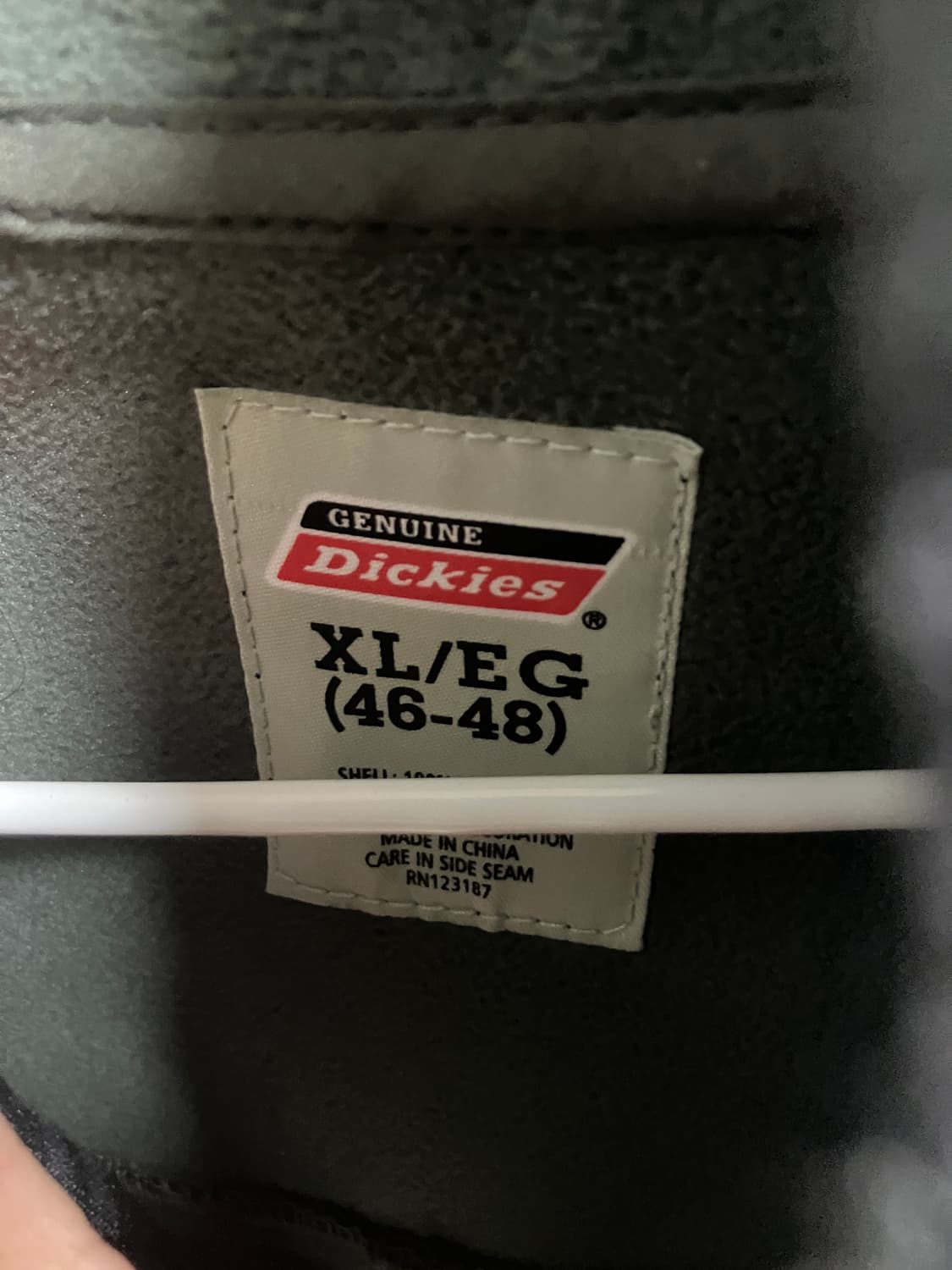 (XL) 디키즈 올드로고 플리스 후드자켓 상품이미지3