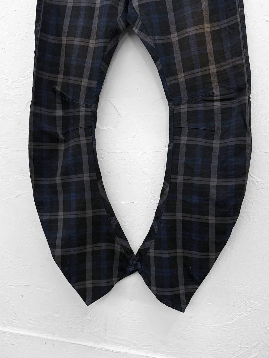 ppfm 커브드 체크 팬츠  상품이미지3