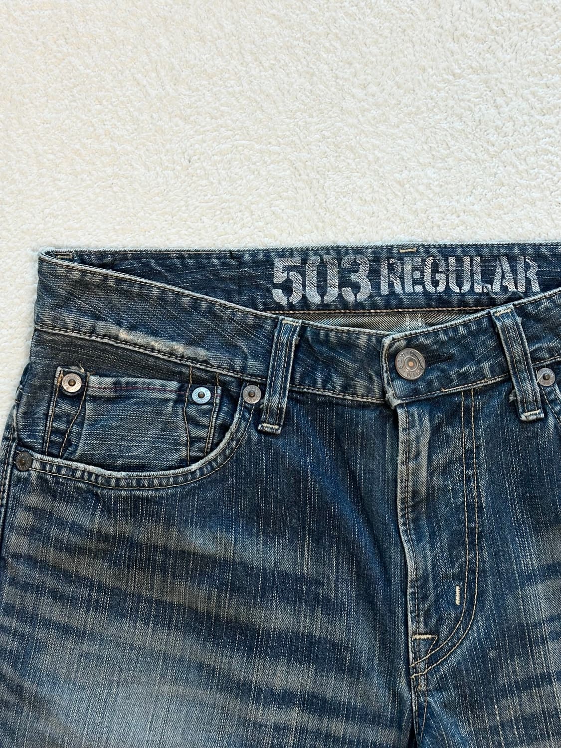 에드윈 503 버뮤다 데님팬츠 반바지 상품이미지3