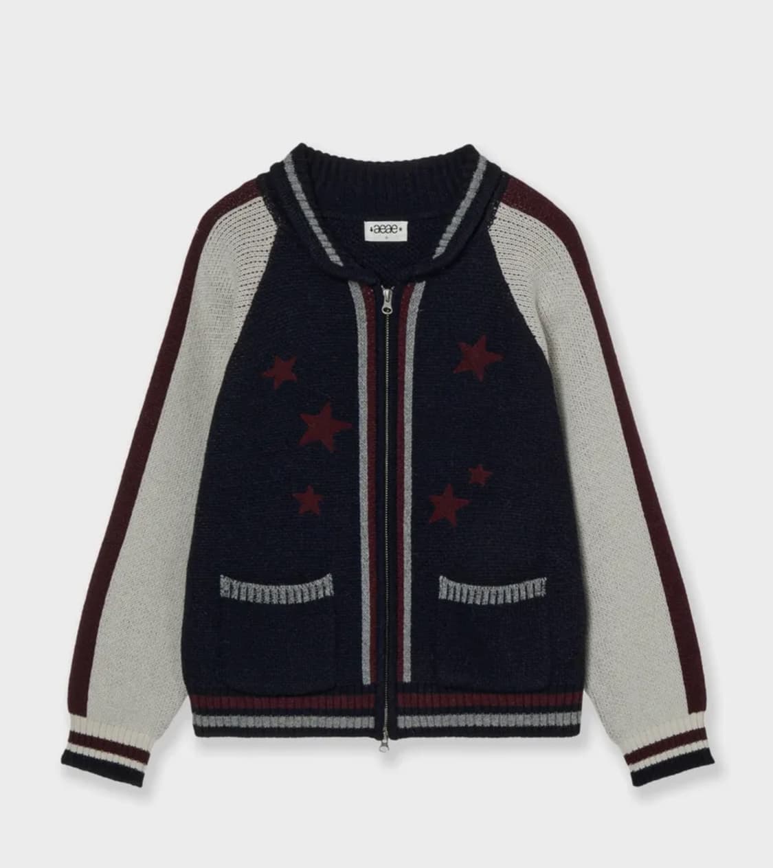 (새상품) aeae STAR JACQUARD 코위찬 가디건 상품이미지1