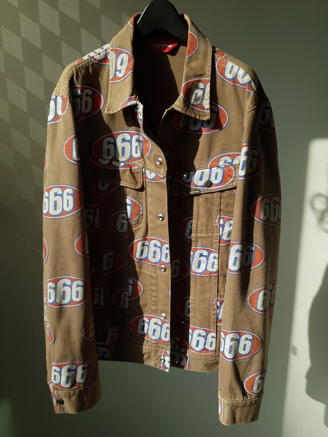 SUPREME '666' trucker jk 상품이미지8
