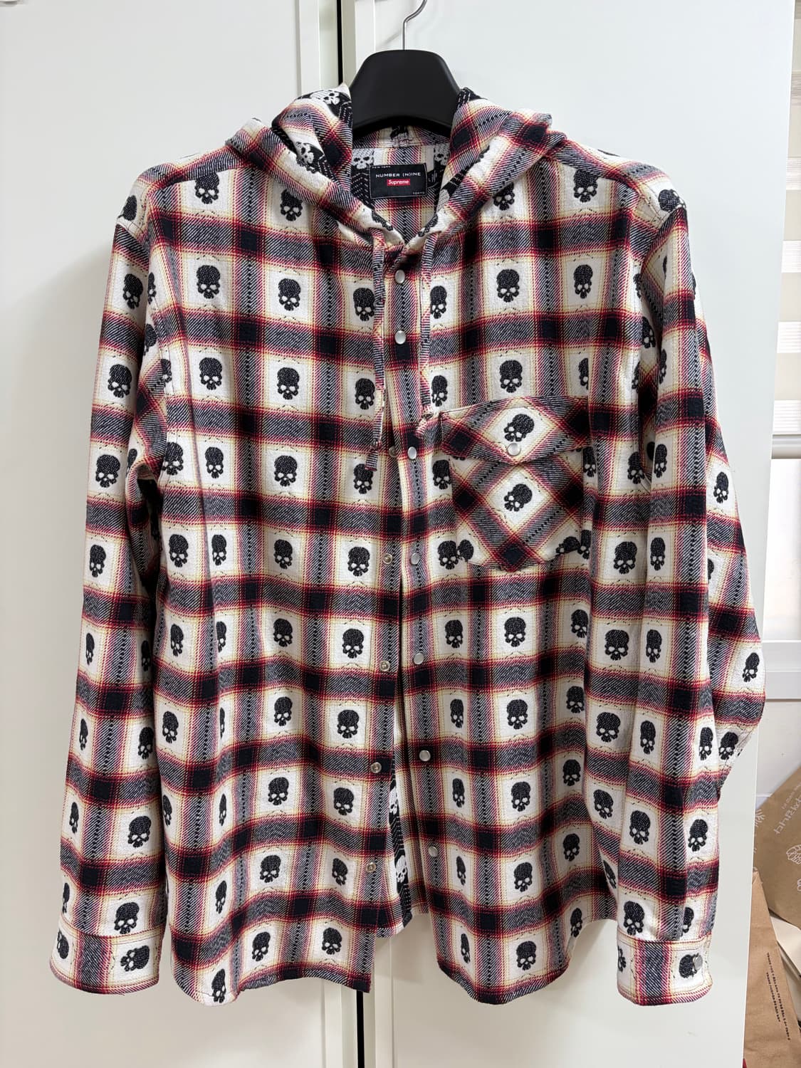 슈프림 넘버나인 플란넬 셔츠 상품이미지2