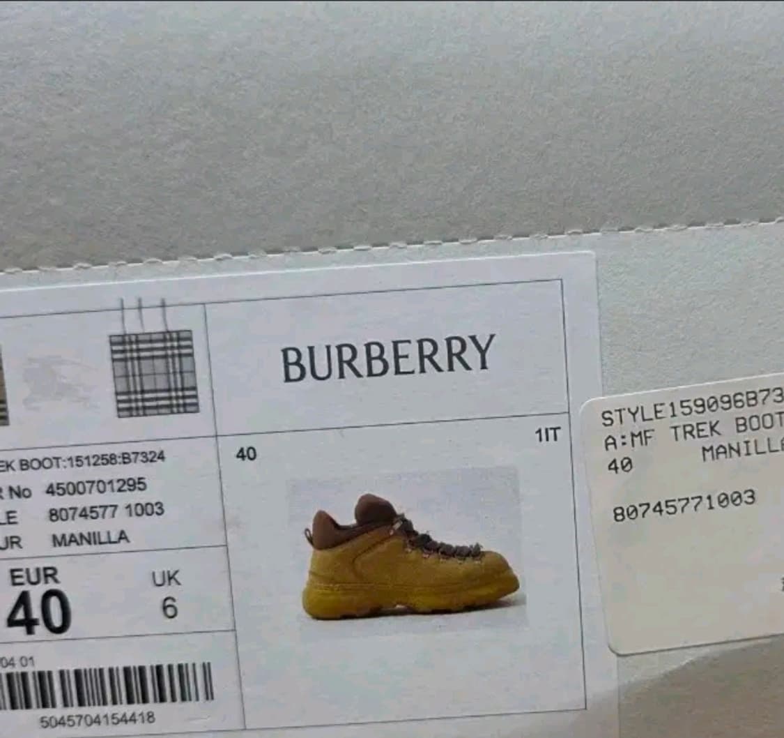 [40]버버리 트랙 트렉 부츠 마닐라 상품이미지2