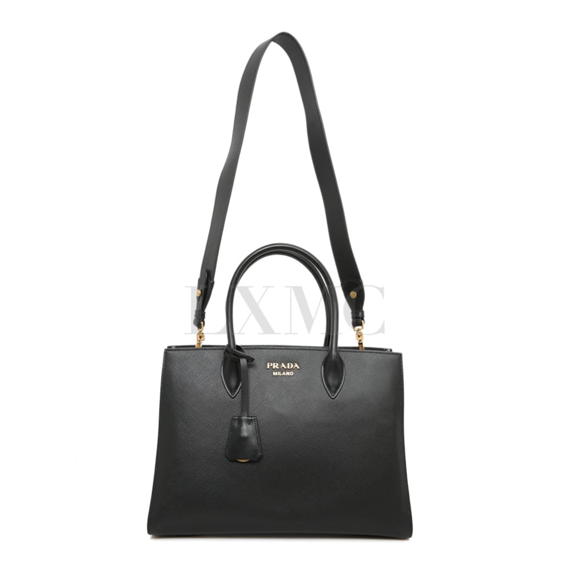 프라다 사피아노 비블리오 토트 블랙 숄더백 1BA153 상품이미지6