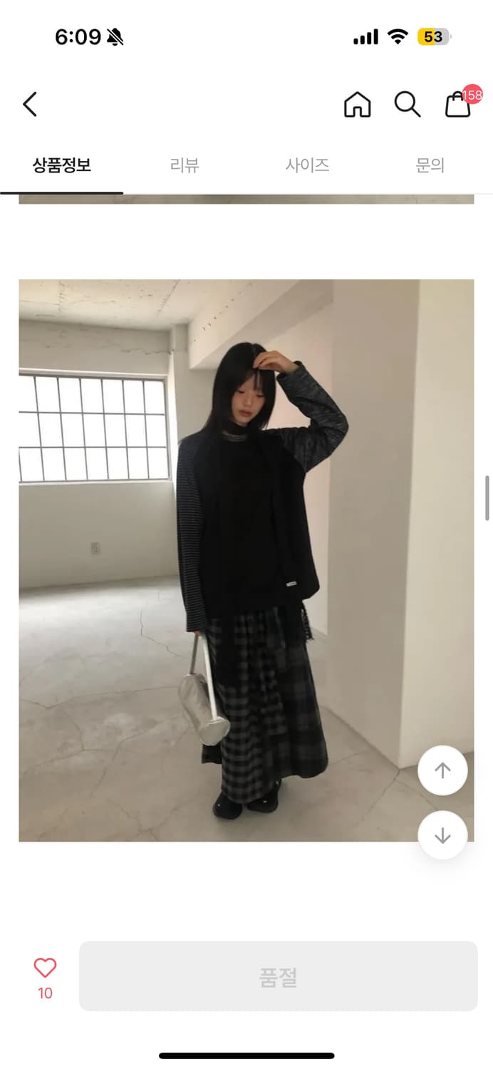 묘랑 리프 언발 단카라 티셔츠 상품이미지1