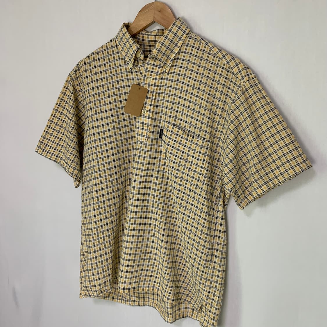 챕스 랄프로렌 체크 반팔 셔츠 남방 남성 M 남녀공용 빈티지 상품이미지3