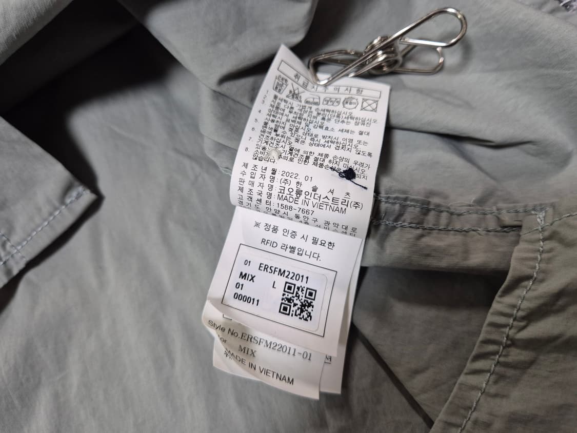 에피그램 남성 오버핏 셔츠 L(100) 상품이미지7