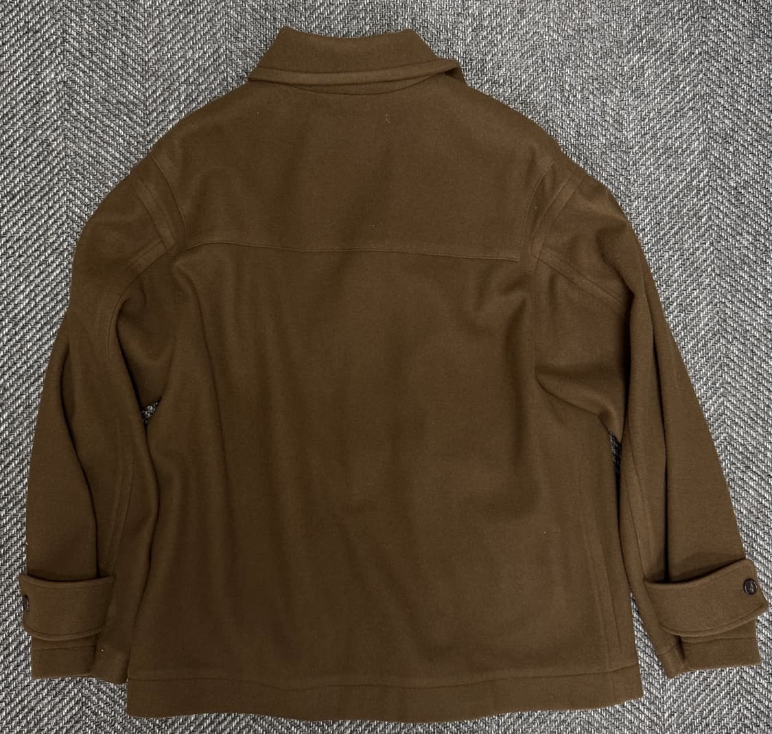 브라운야드 스탠카라 울 하프더플코트 상품이미지3