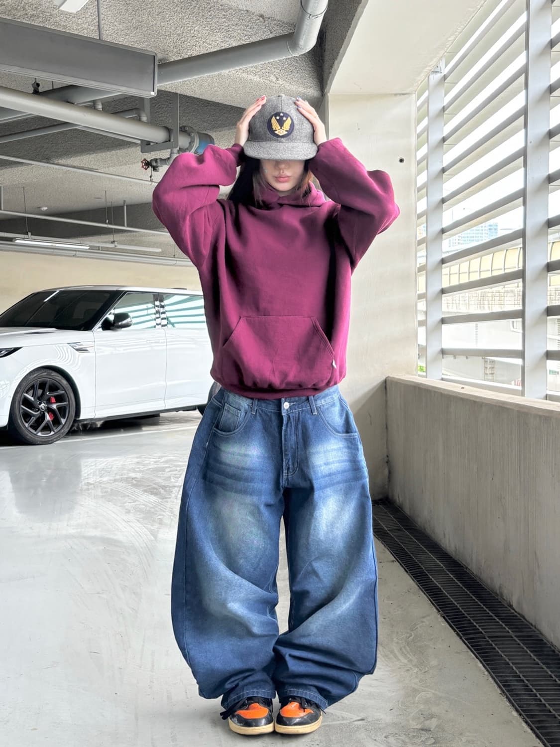 90‘s Russell 빈티지 후드티 상품이미지1