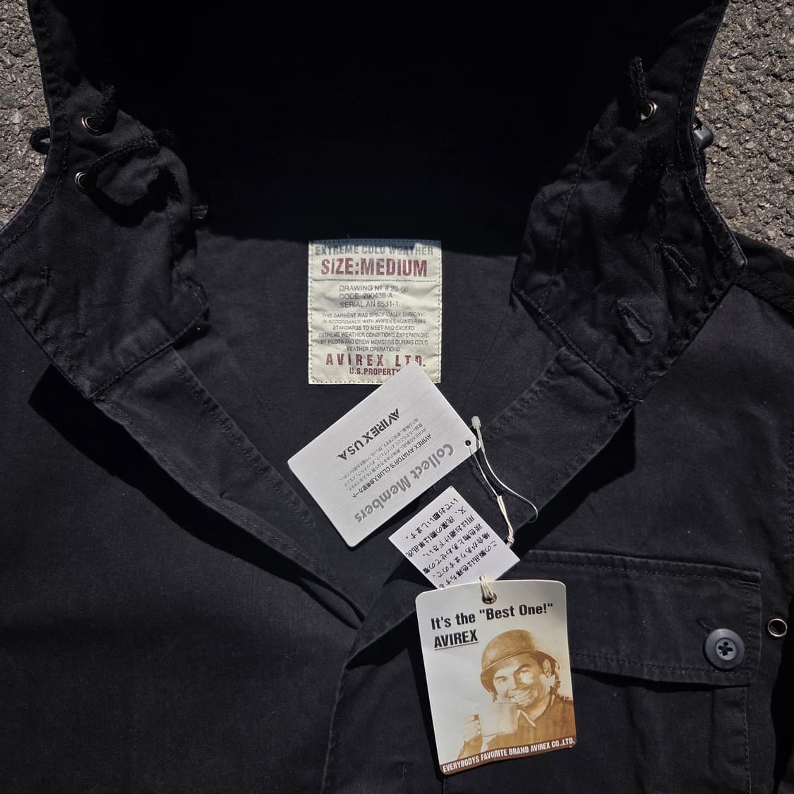 아비렉스 셔츠 자켓 [M] 상품이미지7