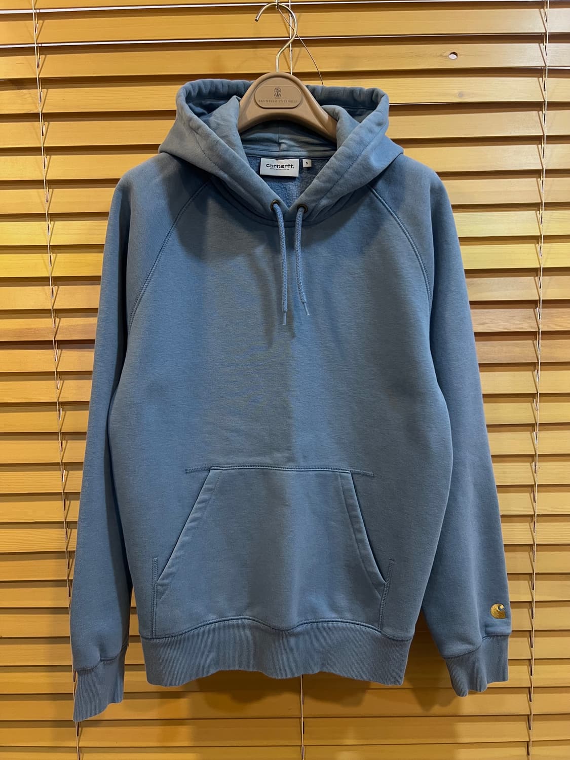 칼하트 남성 인디블루 후드티셔츠 코튼티셔츠 상품이미지2
