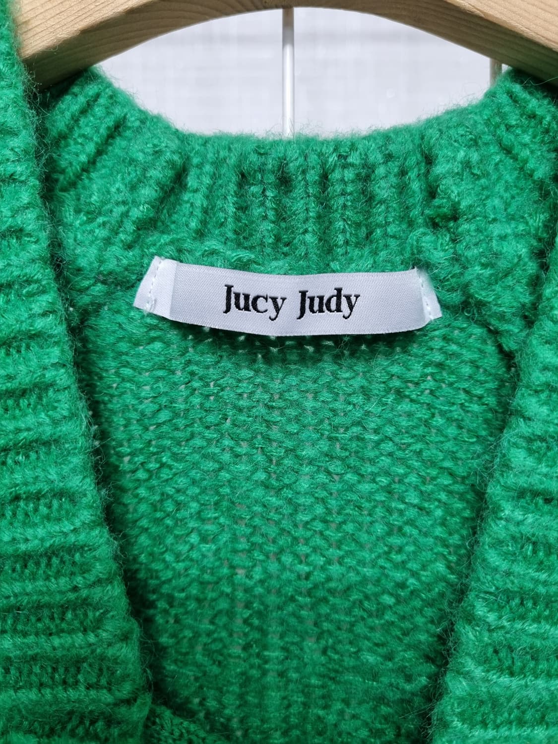 쥬시쥬디 니트가디건 상품이미지4