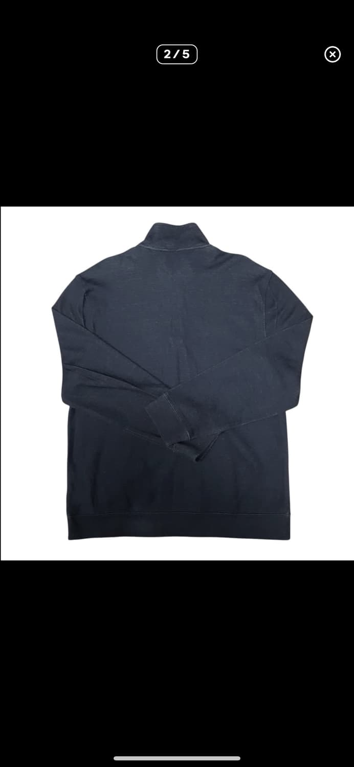  (바배) 타미 힐피거 네이비 반집업 롱슬리브 상품이미지2