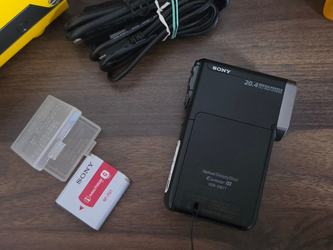 sony gw77v 방수 캠코더/디카 상품이미지5