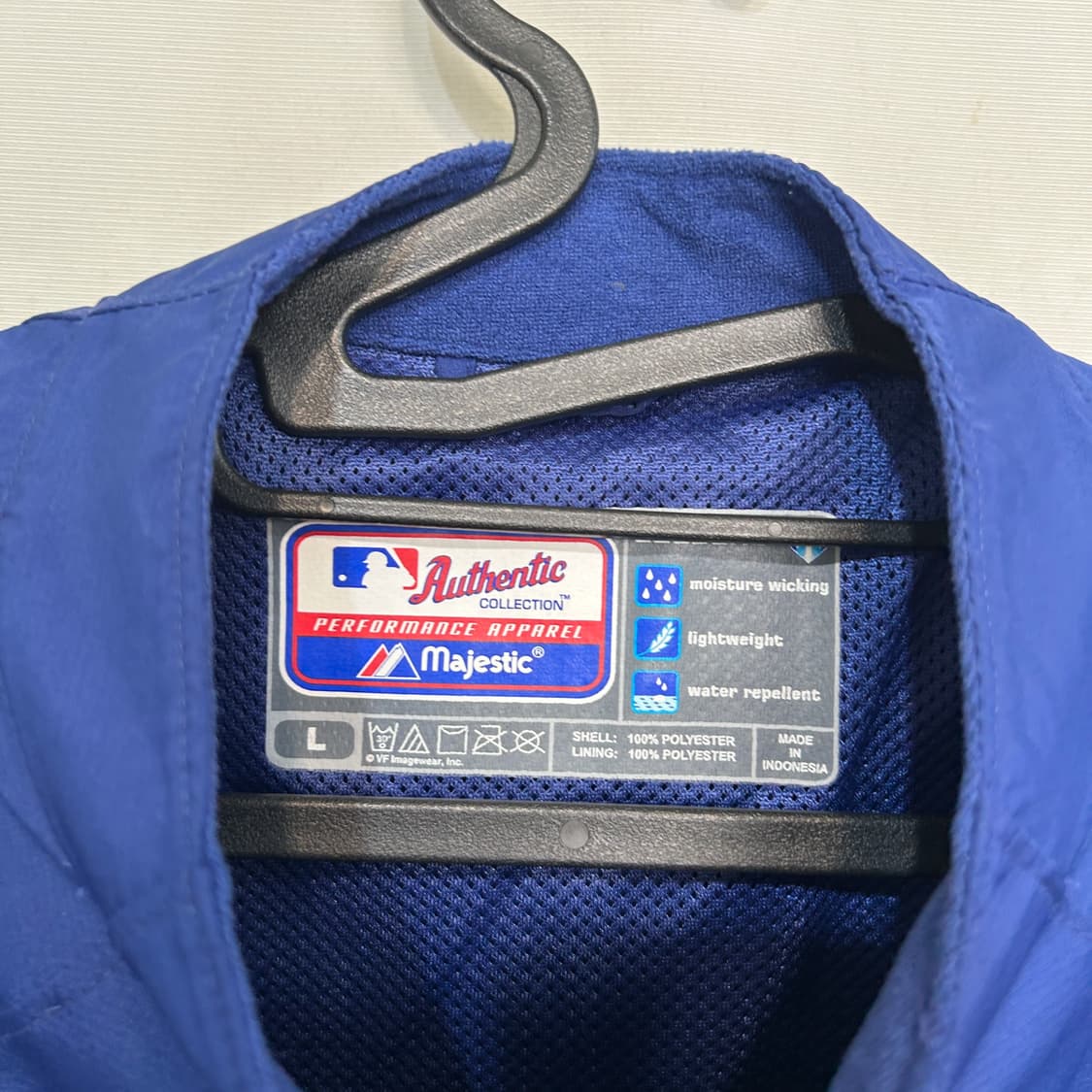 마제스틱 다저스 자켓 웜업 반집업 L  상품이미지4