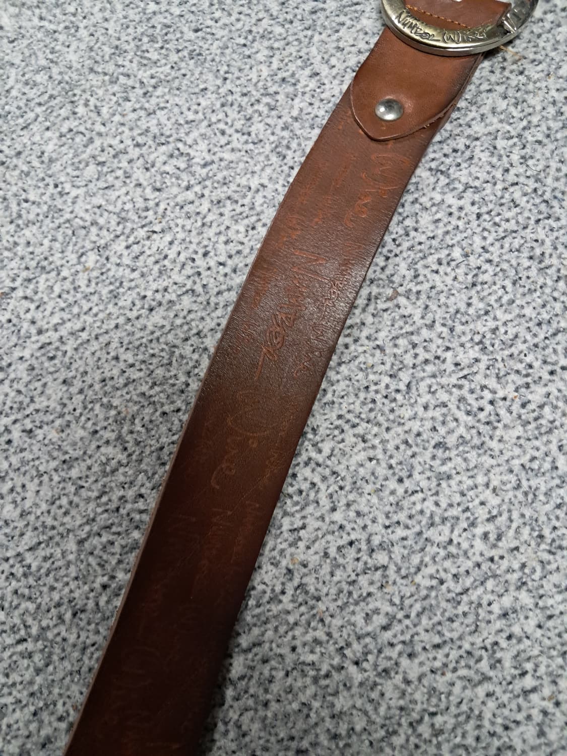 넘버나인가죽벨트 상품이미지3