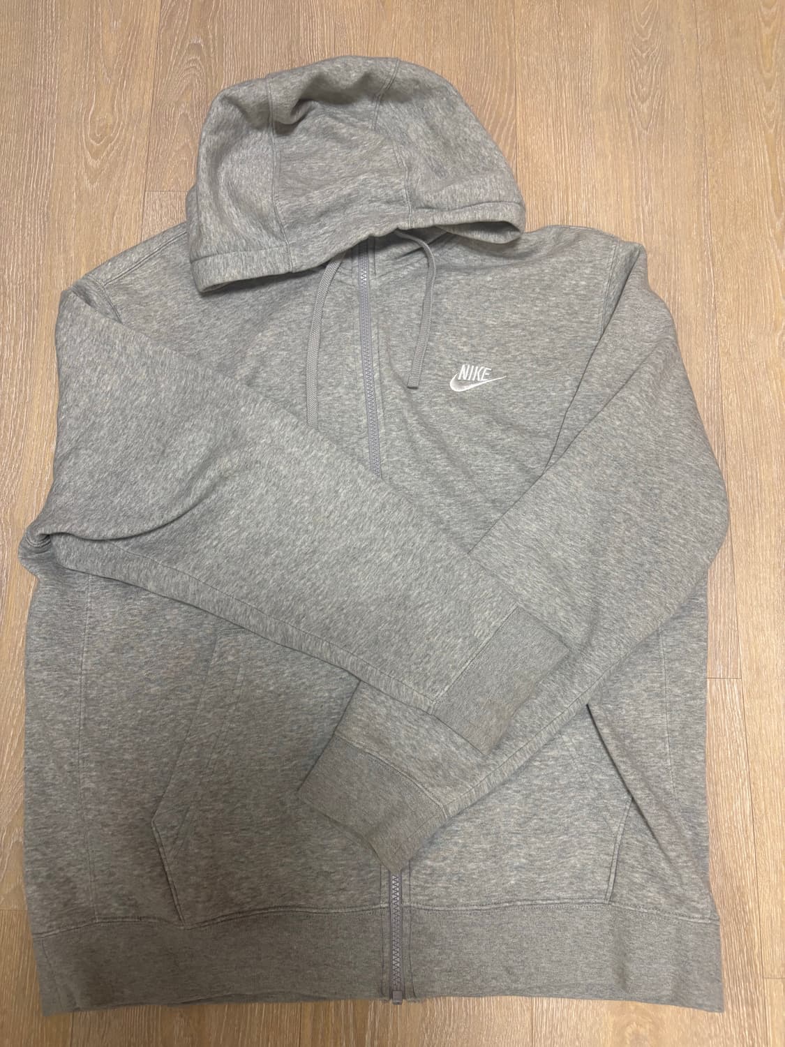 나이키 기모 후드집업 상품이미지1