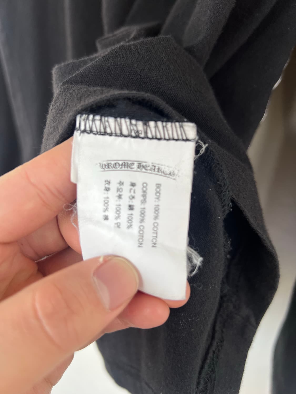 [m] 크롬하츠 홀스슈 플로랄 롱슬리브 상품이미지7