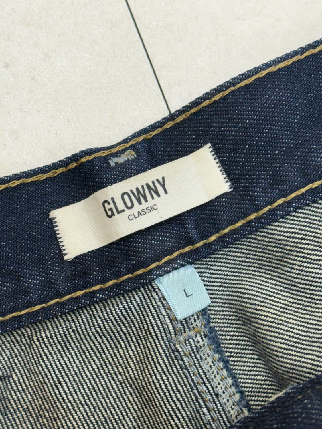 글로니 93 MID-RISE LOOSE FIT JEANS INDIGO 상품이미지8