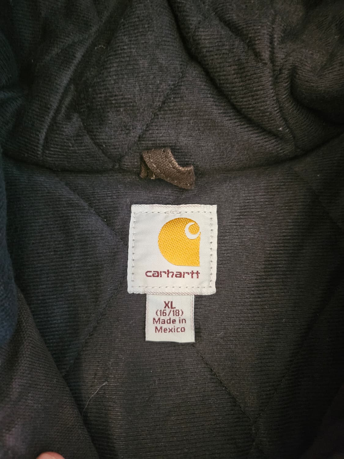 새상품 칼하트 w j130 다크브라운 xl 상품이미지3