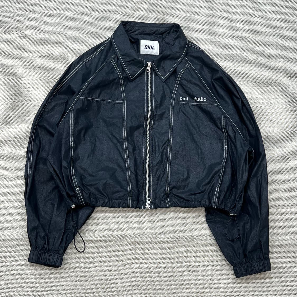 oioi 스티치 크롭 자켓  r2964  상품이미지1