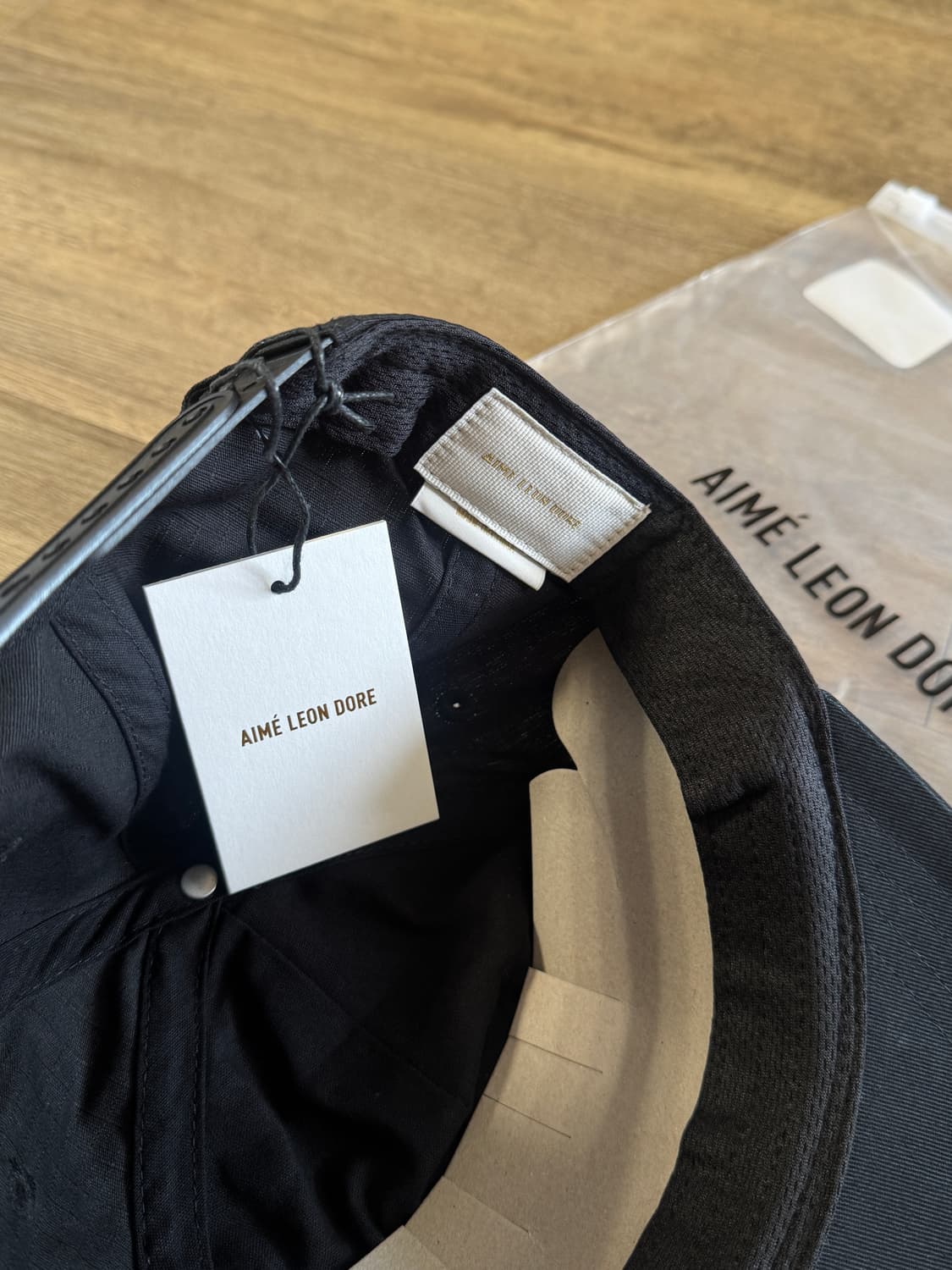 에메레온도르 유니스피어 햇 모자 블랙 상품이미지2