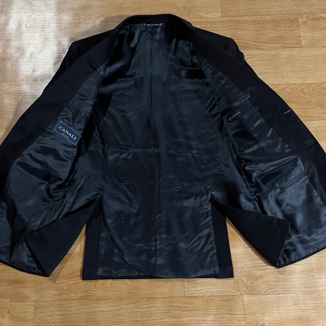 [97] 까날리 캐시미어100 금장자켓 상품이미지7