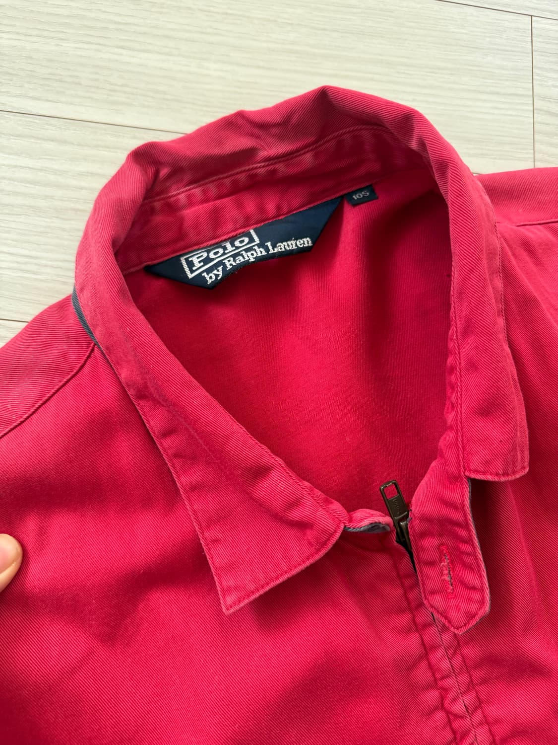 90s 올드 폴로 로고 자켓 상품이미지4