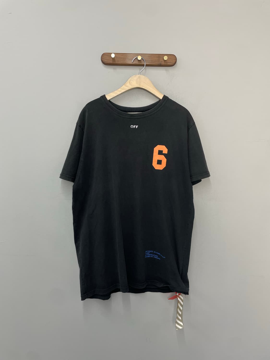 오프화이트 토론토 플래그십 오픈기념 반팔 H2556 상품이미지2