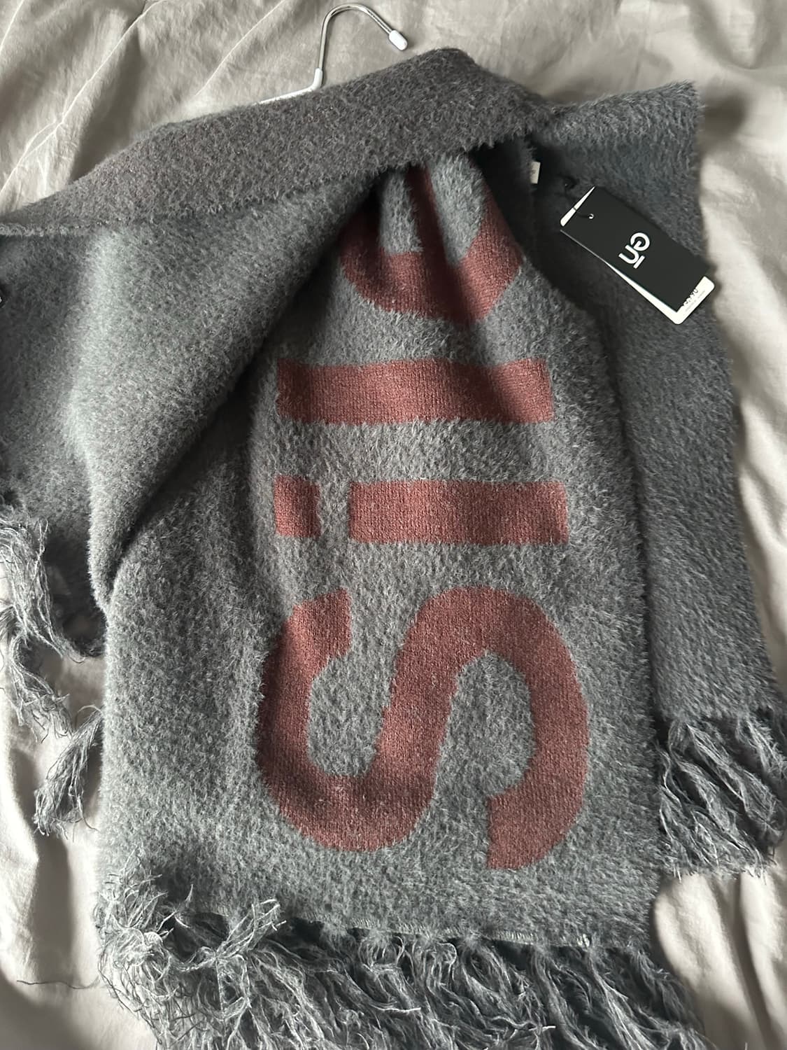 GU x UNDERCOVER 머플러 다크그레이 상품이미지1