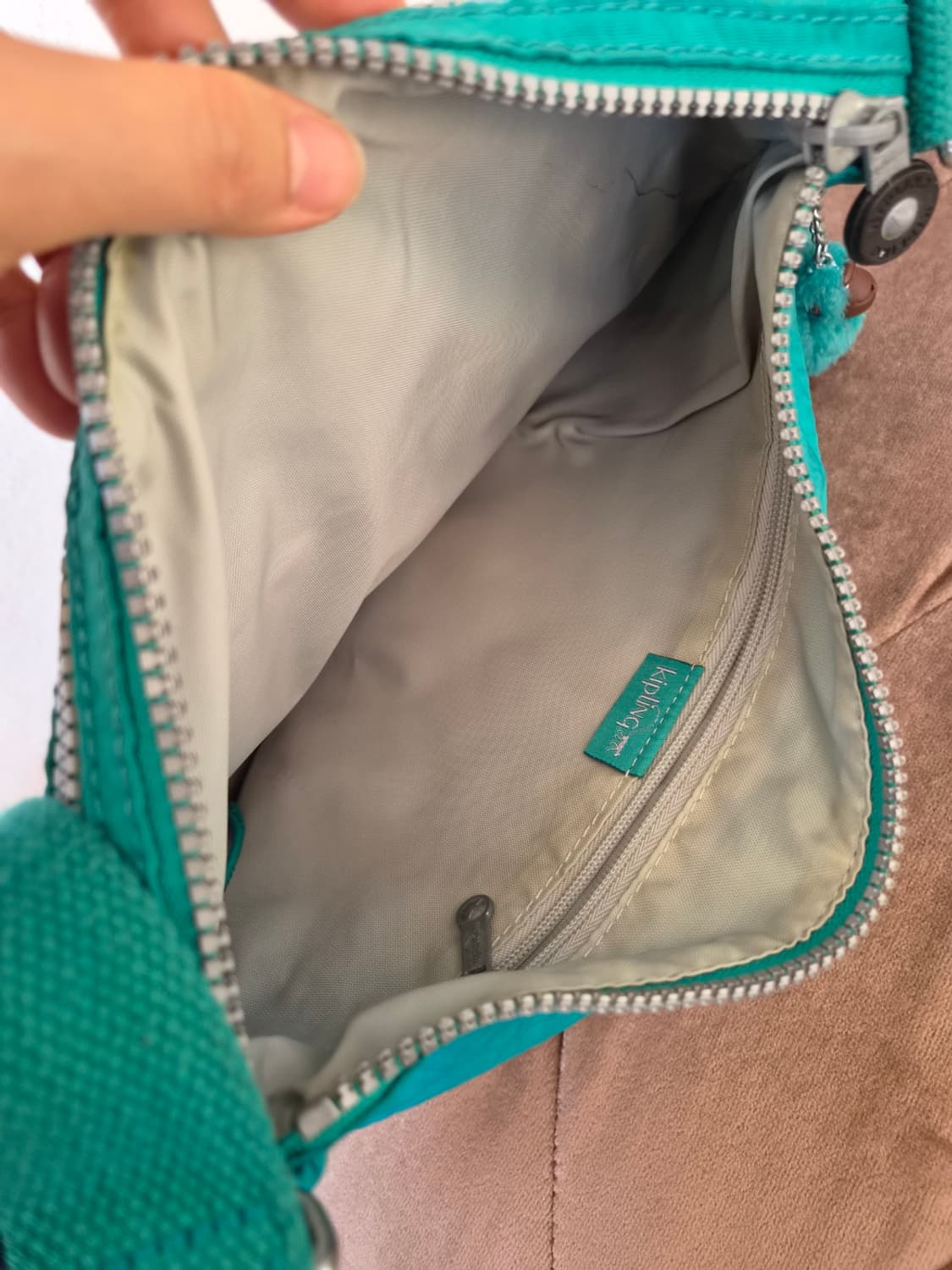 키플링 그린 알바크로스백 상품이미지5