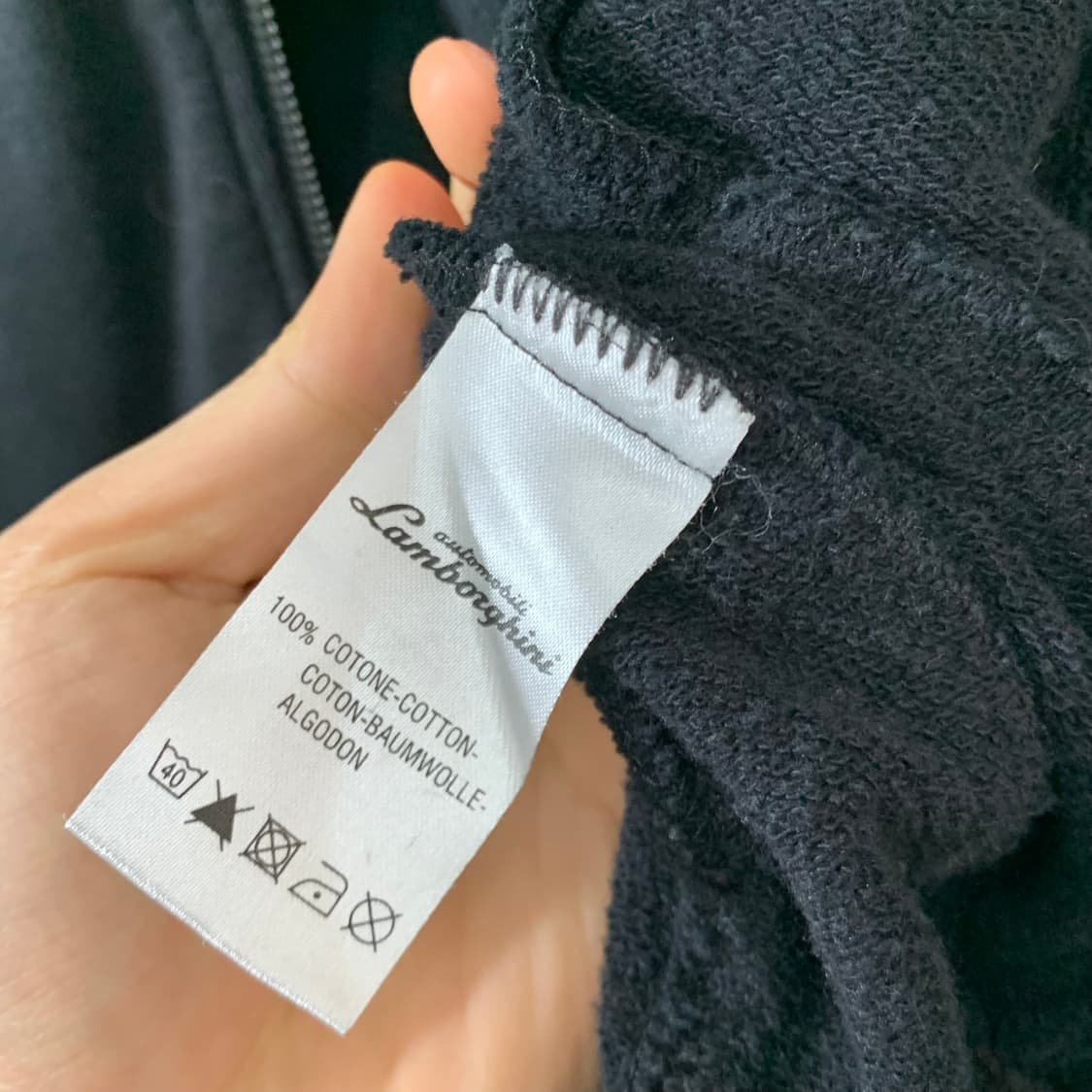 람보르기니 오피셜 스웻 자켓 상품이미지6