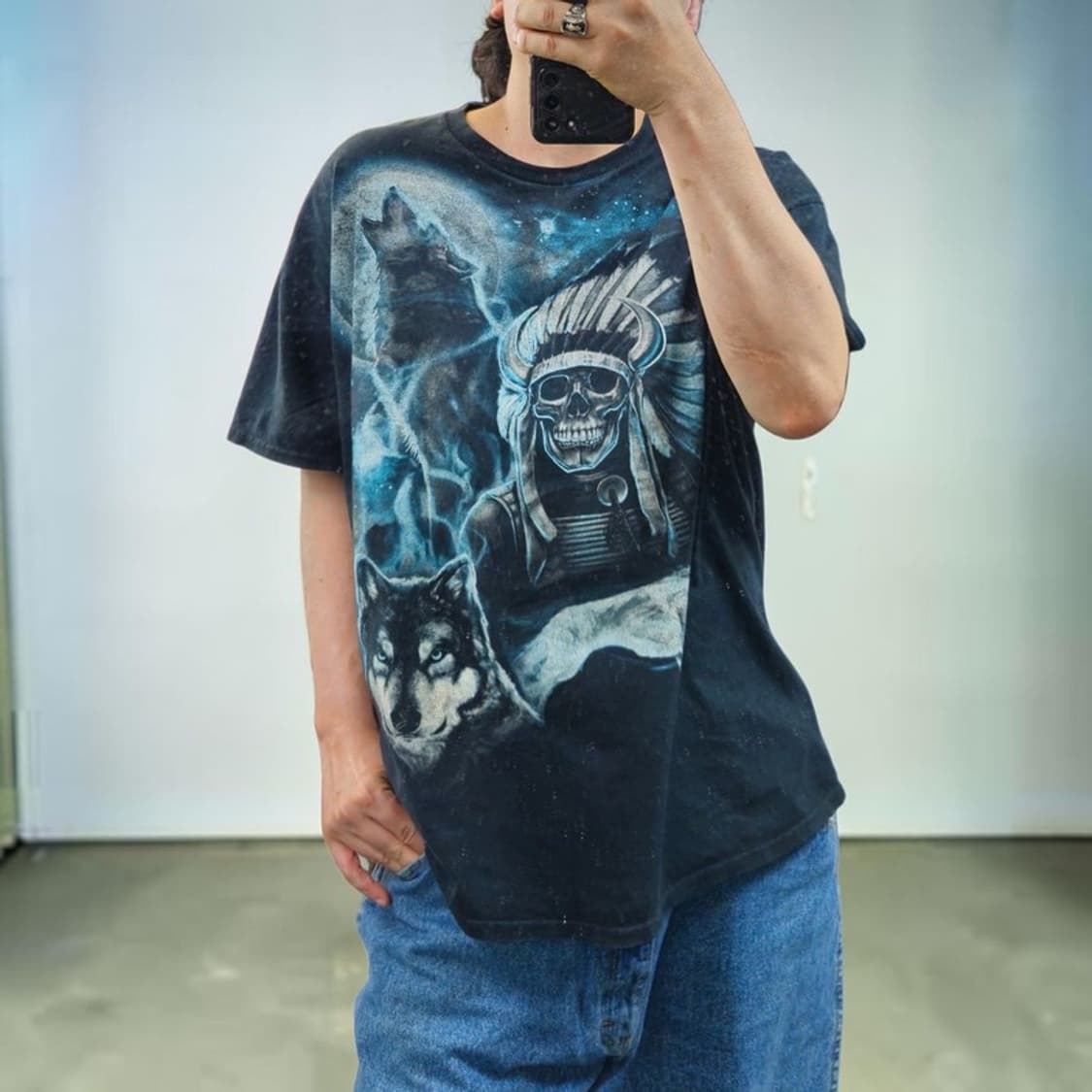 90S 길단 반팔티 XXL M0641 상품이미지1